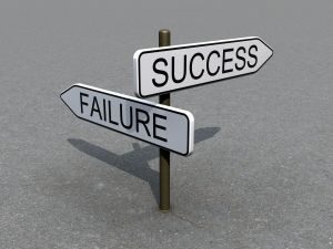 Señal de exito y fracaso
